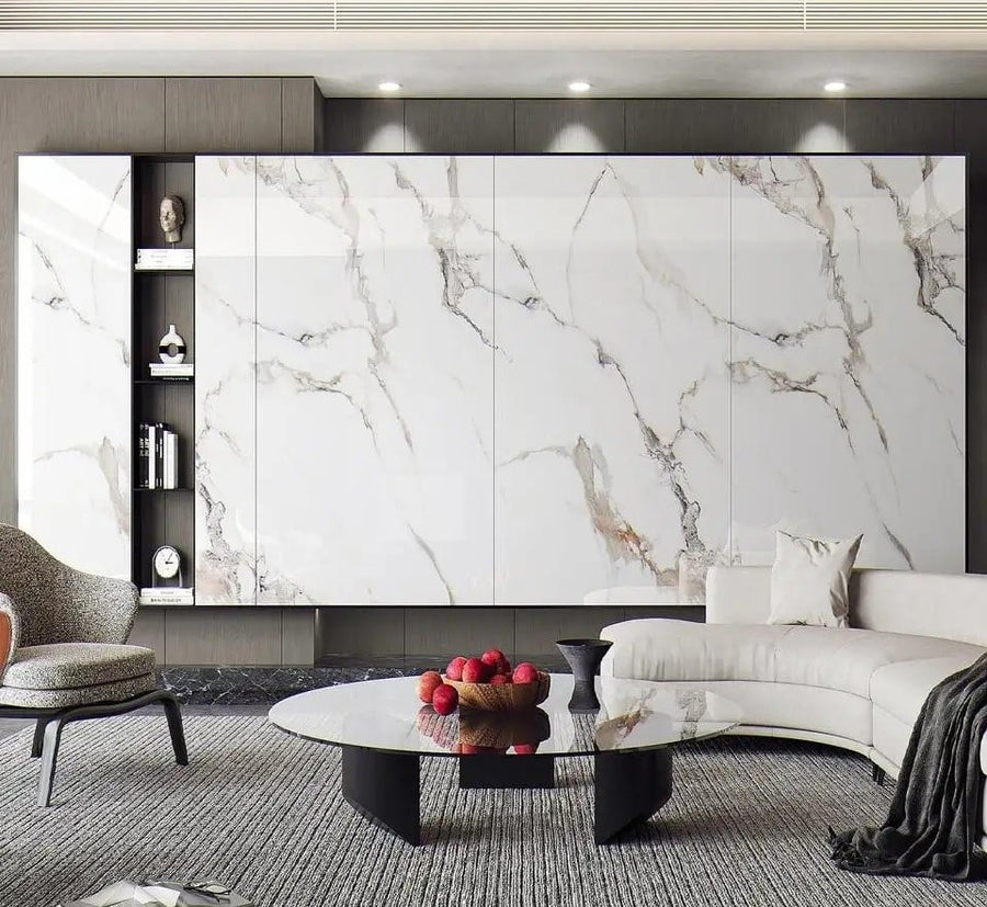 Marmeren wandpanelen